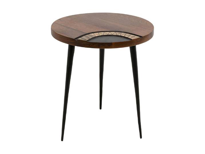 Beistelltisch KARE DESIGN Medina 40 x 45 cm , braun, Tische, Beistelltisch