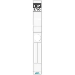 Elba Selbstklebende Rückenschilder »rado« 100420959 weiß, 5 cm
