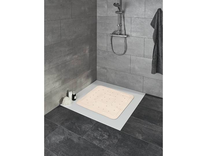 Duscheinlage Softy PVC Beige/Creme 55 x 55cm