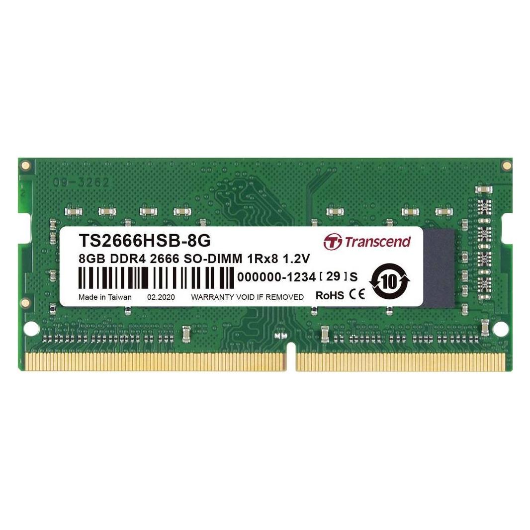 Transcend TS2666HSB-8G (1 x 8GB, 2666 MHz, DDR4-RAM, SO-DIMM) (TS2666HSB-8G)