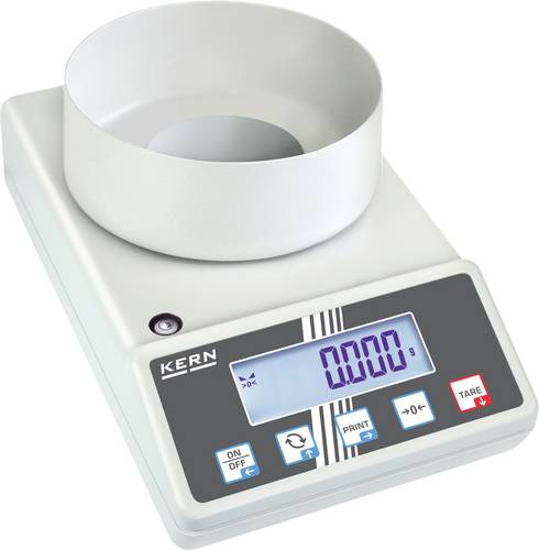 Kern 572-32 Präzisionswaage Wägebereich (max.) 420g Ablesbarkeit 0.001g über Steckernetzteil Weiß, Schwarz, Silber