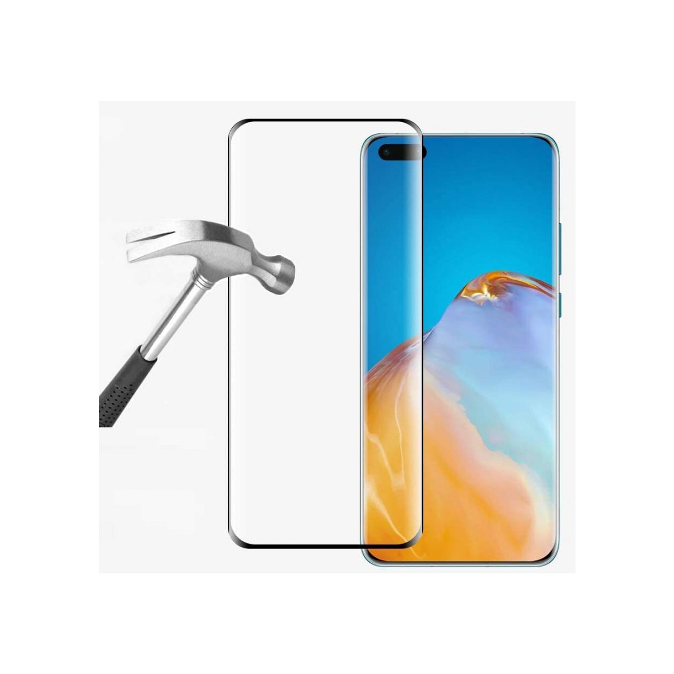Screenguard Huawei P40 Full Screen Panzerglas Schutzfolie 2.5D 9H (Huawei P40) (00026155)
