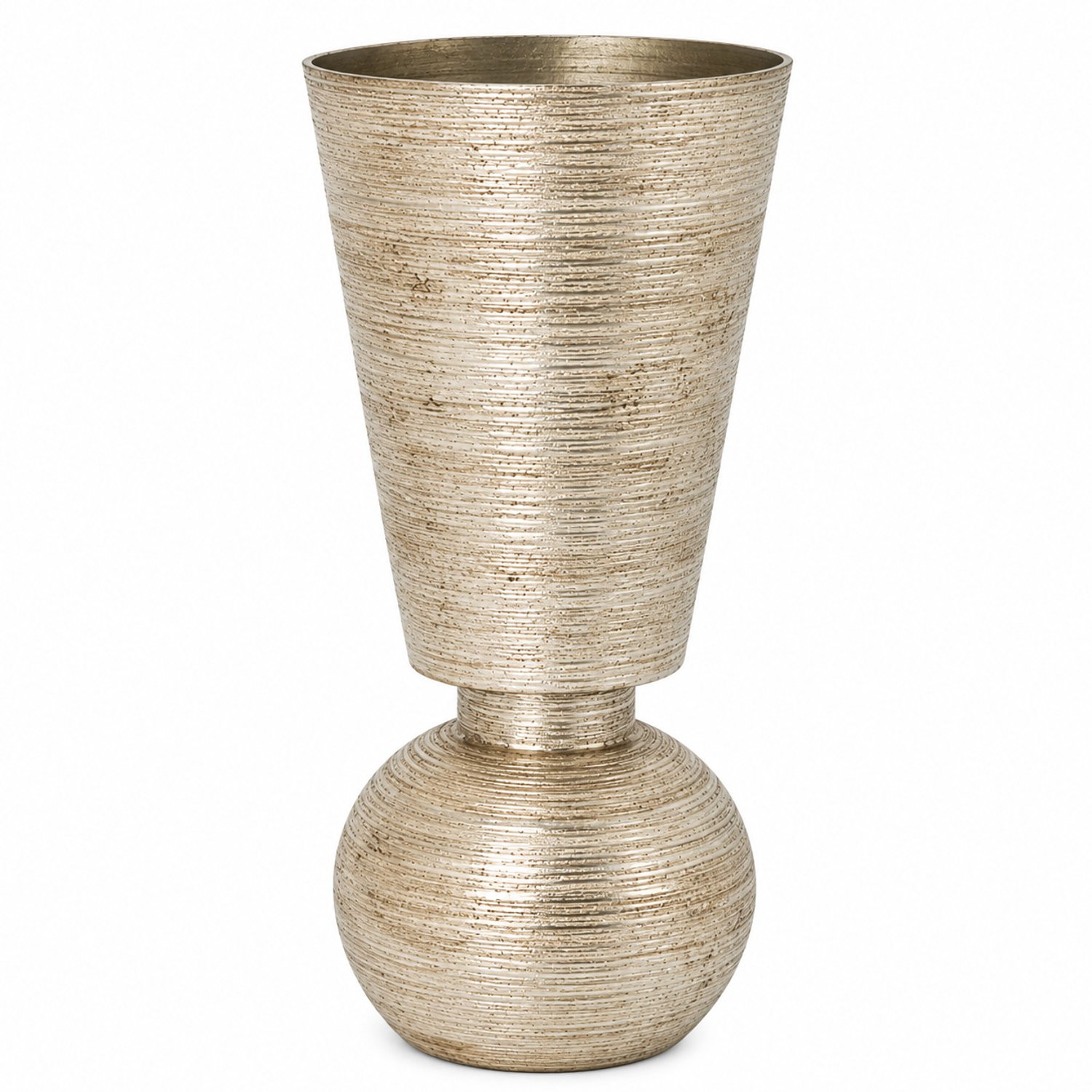 Colmore by Diga Vaas Katoengoud XL Metaal H 63 cm