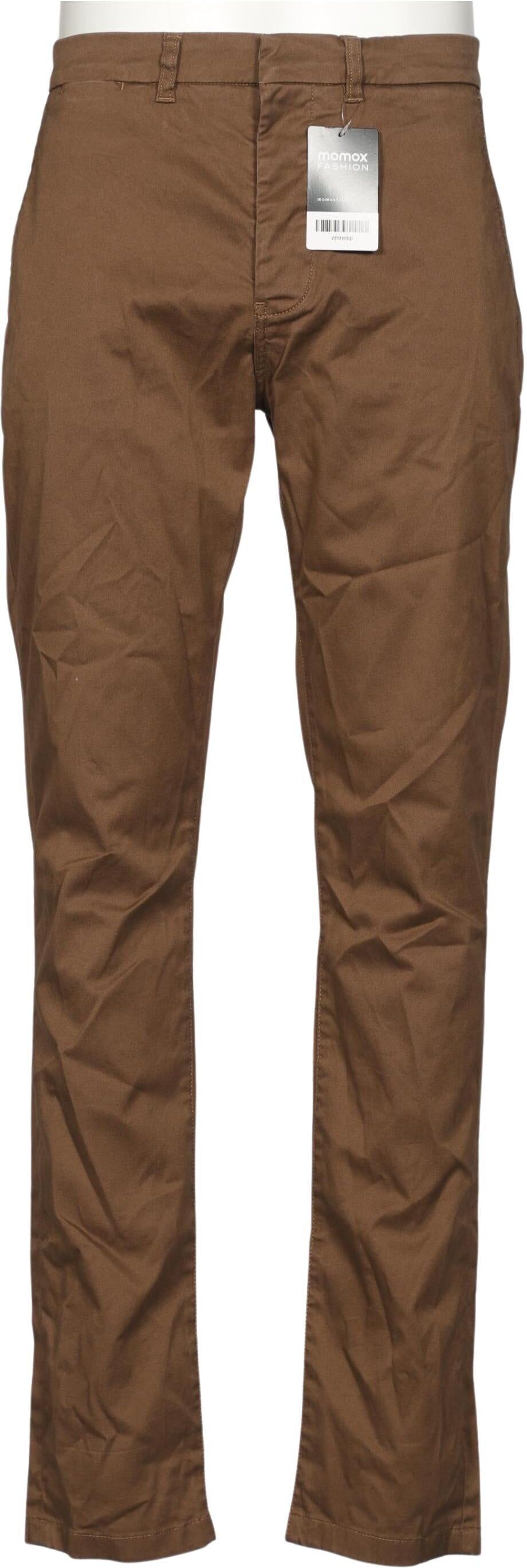 Octobre Editions Herren Stoffhose, Braun, Gr. W33, kein / Etikett - Second Hand