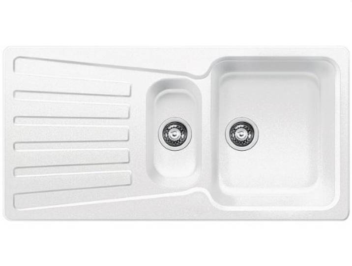 Blanco 510488 Küchenspüle Nova 6 S, silgranit, Weiß