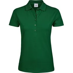 Tee Jays Schweres Damen Luxus Piqué Stretch Polo 145 forest green L