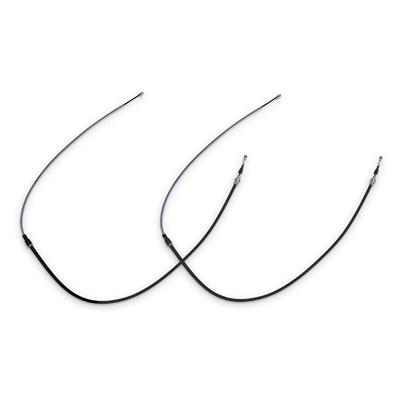 Bestprice 2x Handbremsseil Scheibenbremse Hinterachse [Hersteller-Nr. 41241627] für Skoda, VW, Audi, Seat