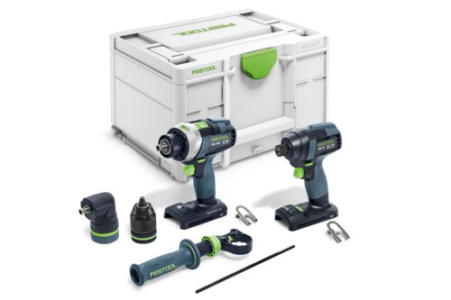 Festool Schrauber- und Bohrer-Set TID 18 Basic-Set TPC 18/4 578833