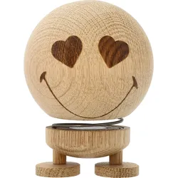 Smiley Love Kleine Figur M Eiche