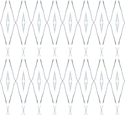 Carol Benson-Cobb Artifact Silhouettes Indigo Wallpaper