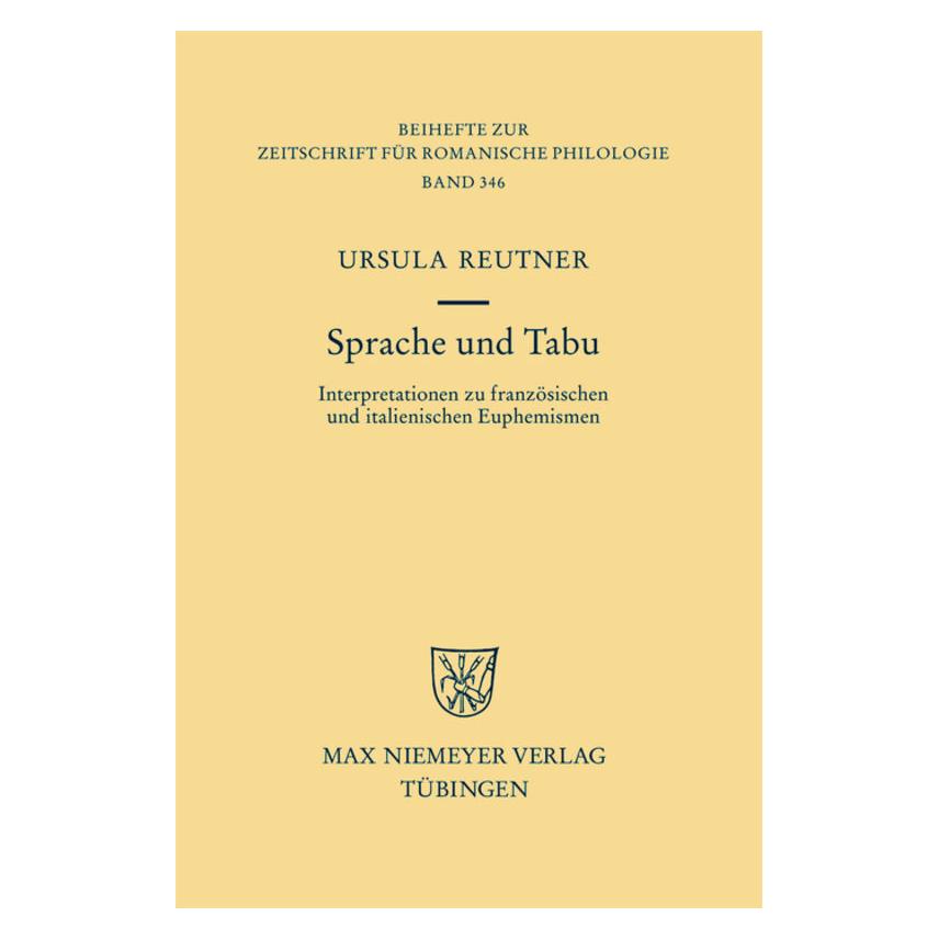 De Gruyter Sprache und Tabu (Deutsch, Hardcover, Ursula Reutner) (61510907)