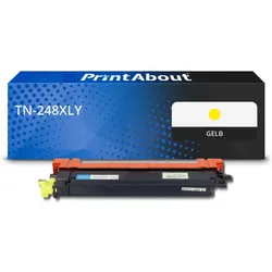 Toner kompatibel mit Brother TN-248XLY - Gelb - Hohe Kapazität