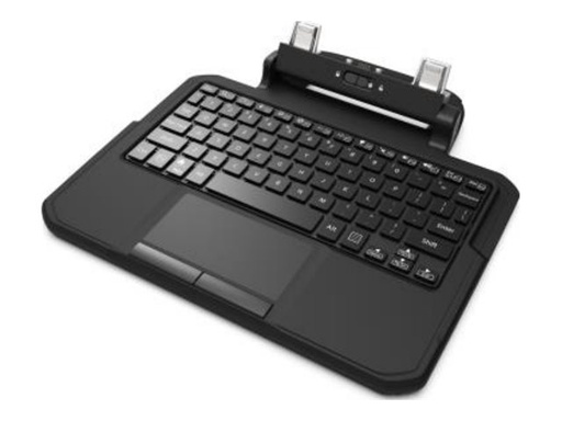 Zebra Tastatur - 2-in-1 - mit Touchpad - hinterleuchtet (KYB-ET6X-2IN1-US1-01)