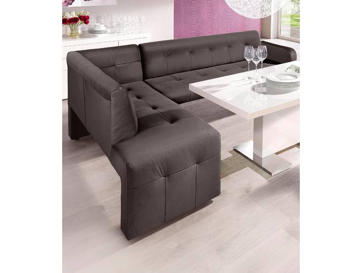 exxpo - sofa fashion Barista, bequem und elegant, hohe Bodenfreiheit Eckbank Barista bequem und elegant, hochwertige Detailverarbeitung