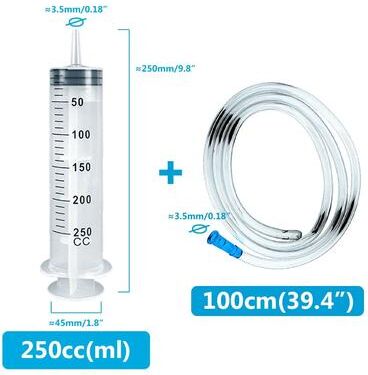 Inspire Essentials FlexFlow Large Capacity Feeding Syringe With Hose Pump 9