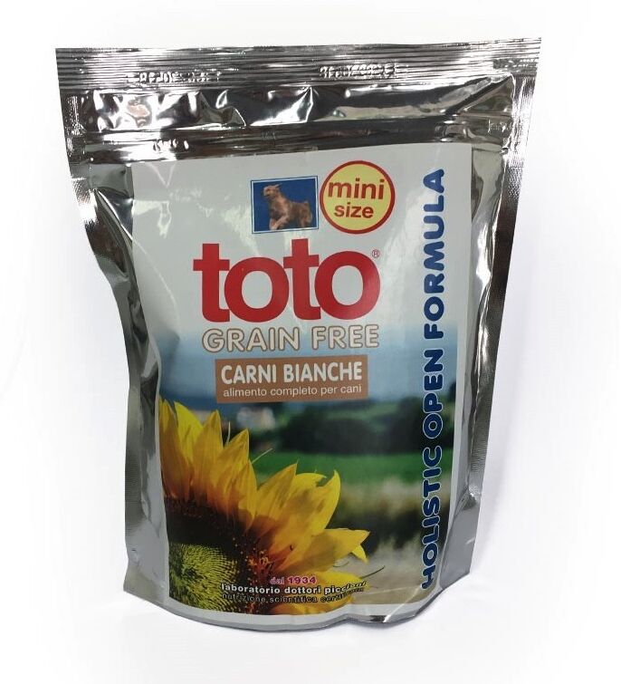 Toto 12 Kg Holistic Grain Free Carni Bianche MINI SIZE per Cani