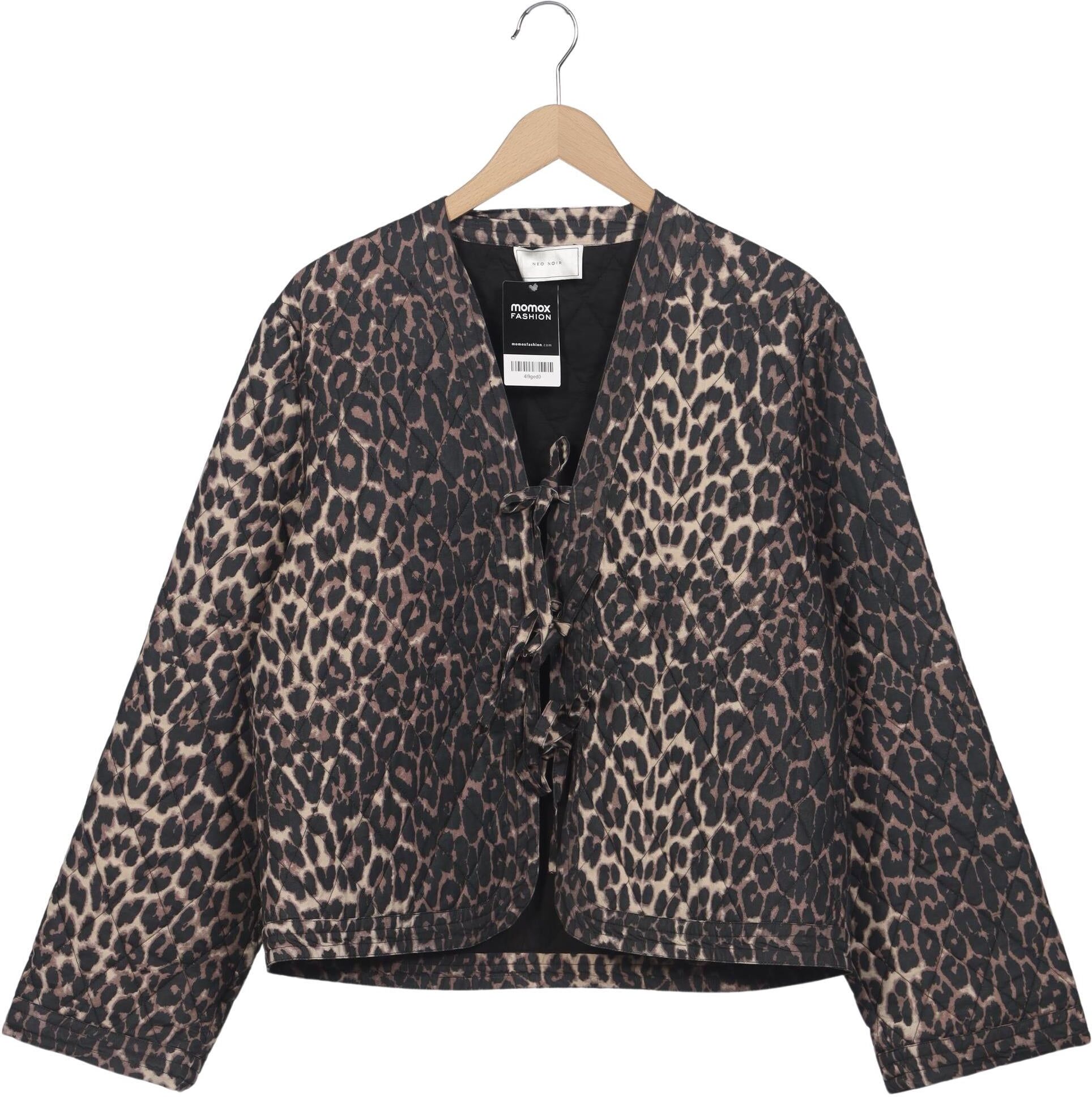 NEO Noir Damen Jacke, Braun, Gr. EU 42, Synthetik / Baumwolle - Second Hand