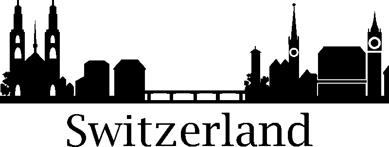Ambiance-sticker Sticker Vue sur la Suisse