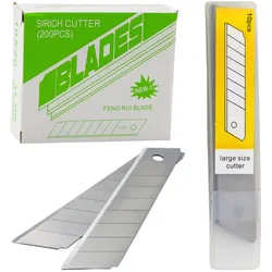 Segmentierte Ersatzklingen, 14 Segmente, 18 mm, 10 Stück