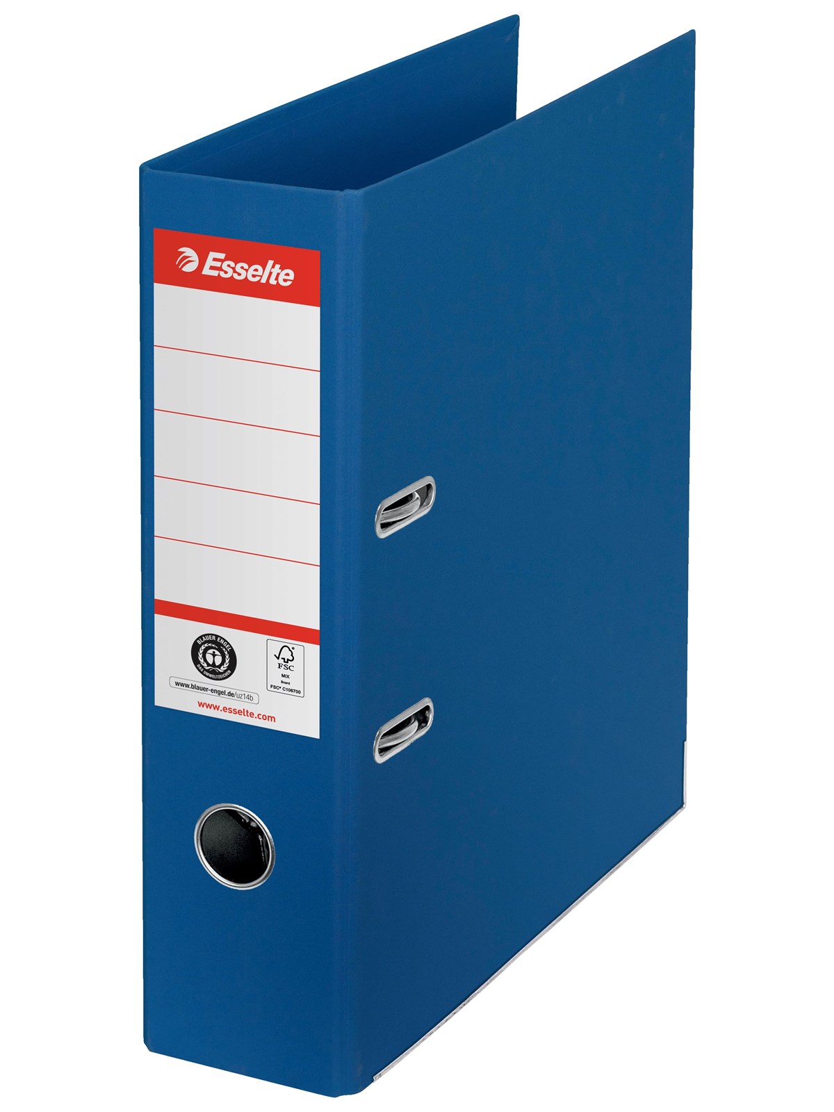 Esselte No. 1 Ordner, 100% Recycling-Karton, Blau