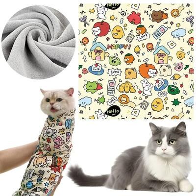 Uplift Essentials Self Adherent Cat Calming Swaddle xl