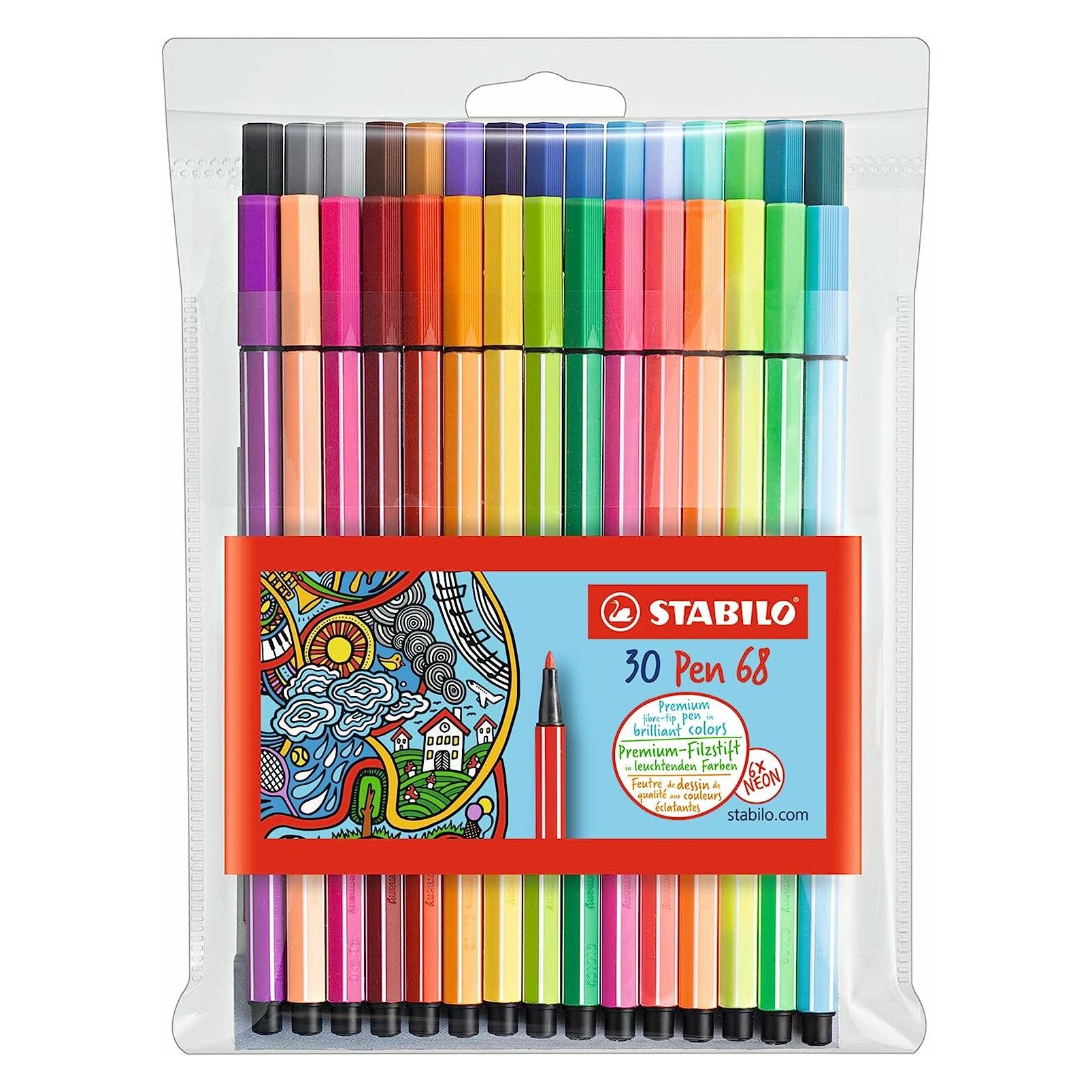 Stabilo Pen 68 Premium-Filzstift (30x) (6830-1)