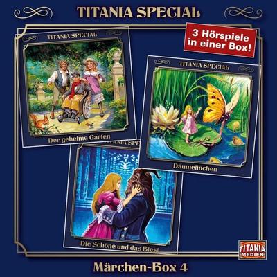 Der geheime Garten, Däumelinchen, Die Schöne und das Biest - Frances Hodgson Burnett,Hans Christian Andersen,Gabrielle-Suzanne Barbot de Villeneuve,