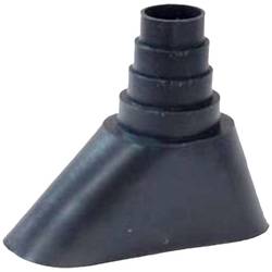 CONRAD 89864-1 Mast-Gummimanschette Passend für Mast-Ø (max.): 60 mm Schwarz