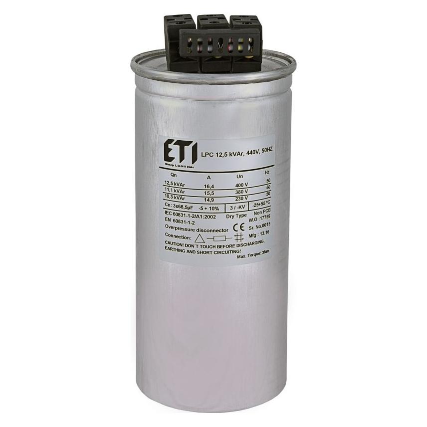 Eti Polam Kondensator CP LPC 15 kVAr 440V 50Hz (004656762) (33665418)