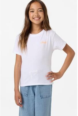 Girl's O'neill Surf Angie T-Shirt in White, Size Large