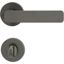 GRIFFWERK Rosettengarnitur MINIMAL MODERN SIEGER DESIGN WC-Schloss Kaschmirgrau