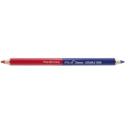 Pica DOUBLE blau/rot, 17,5cm - 559-10