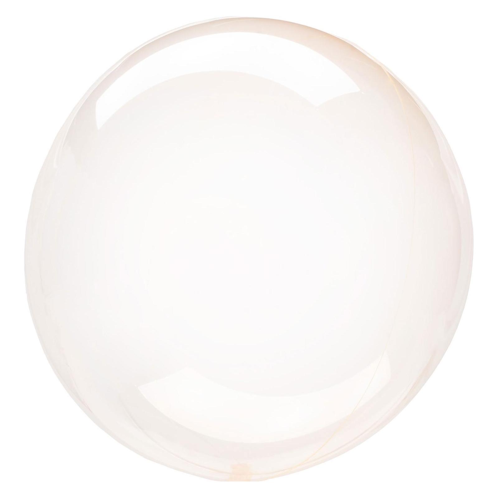 Amscan FB Clearz Crystal orange transparent (1x) (8285011)