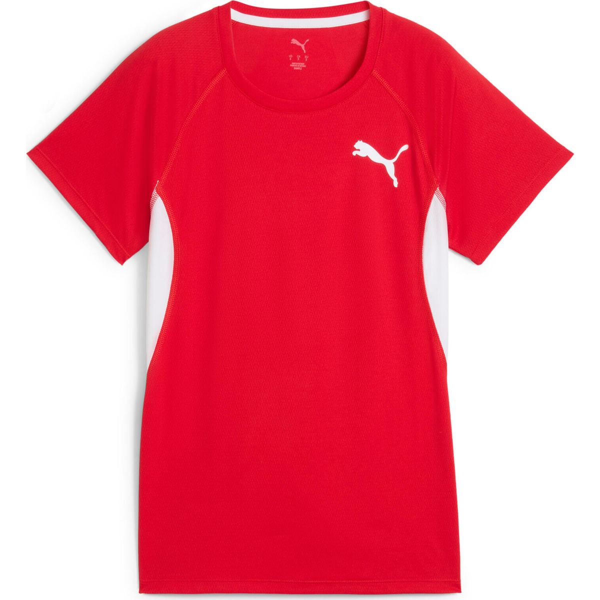 Puma W Cross The Line Tee 30 puma red (05) XS 526752-05-XS