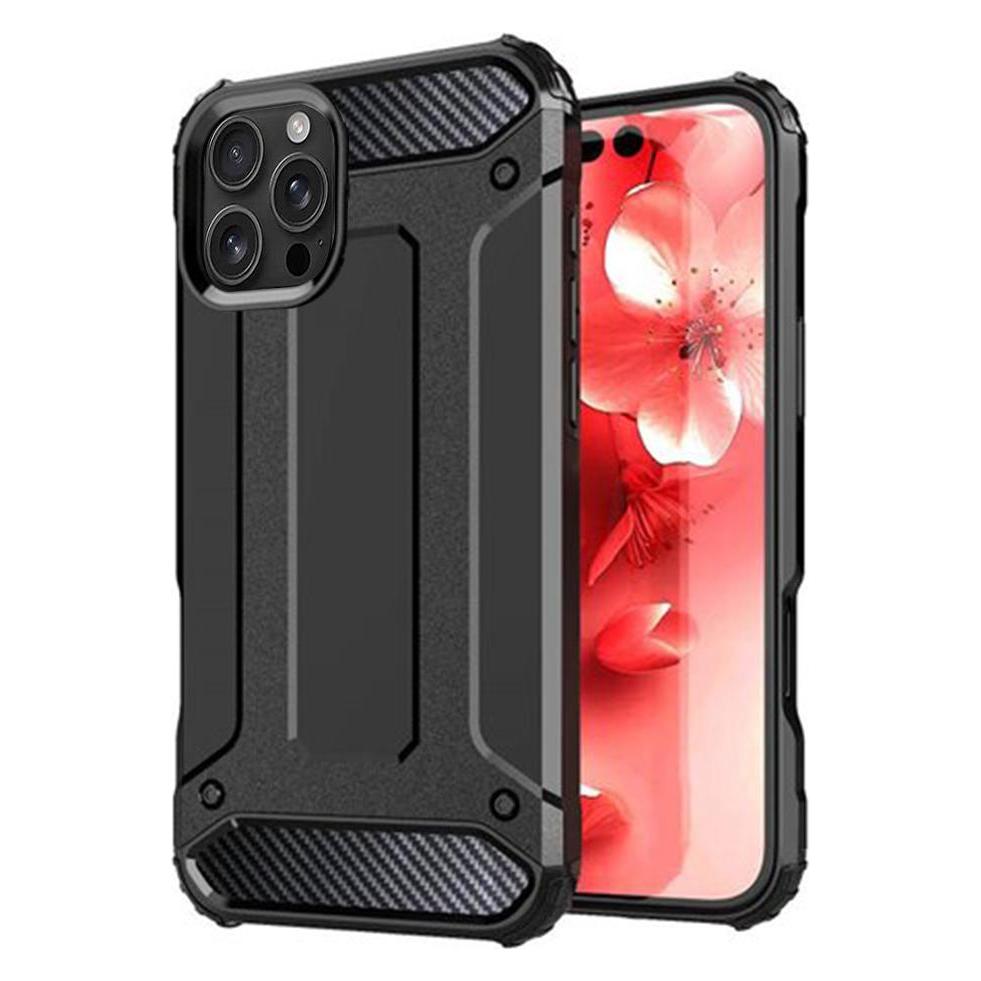 Techsuit - Hybrid Armor - iPhone 16 Pro - Black (Apple iPhone 16 Pro) (56359809)