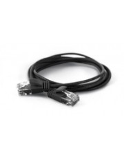 WANTEC wW Patchkabel CAT6A rund 2.8mm UTP schwarz 0.20m Schwarz (7310)