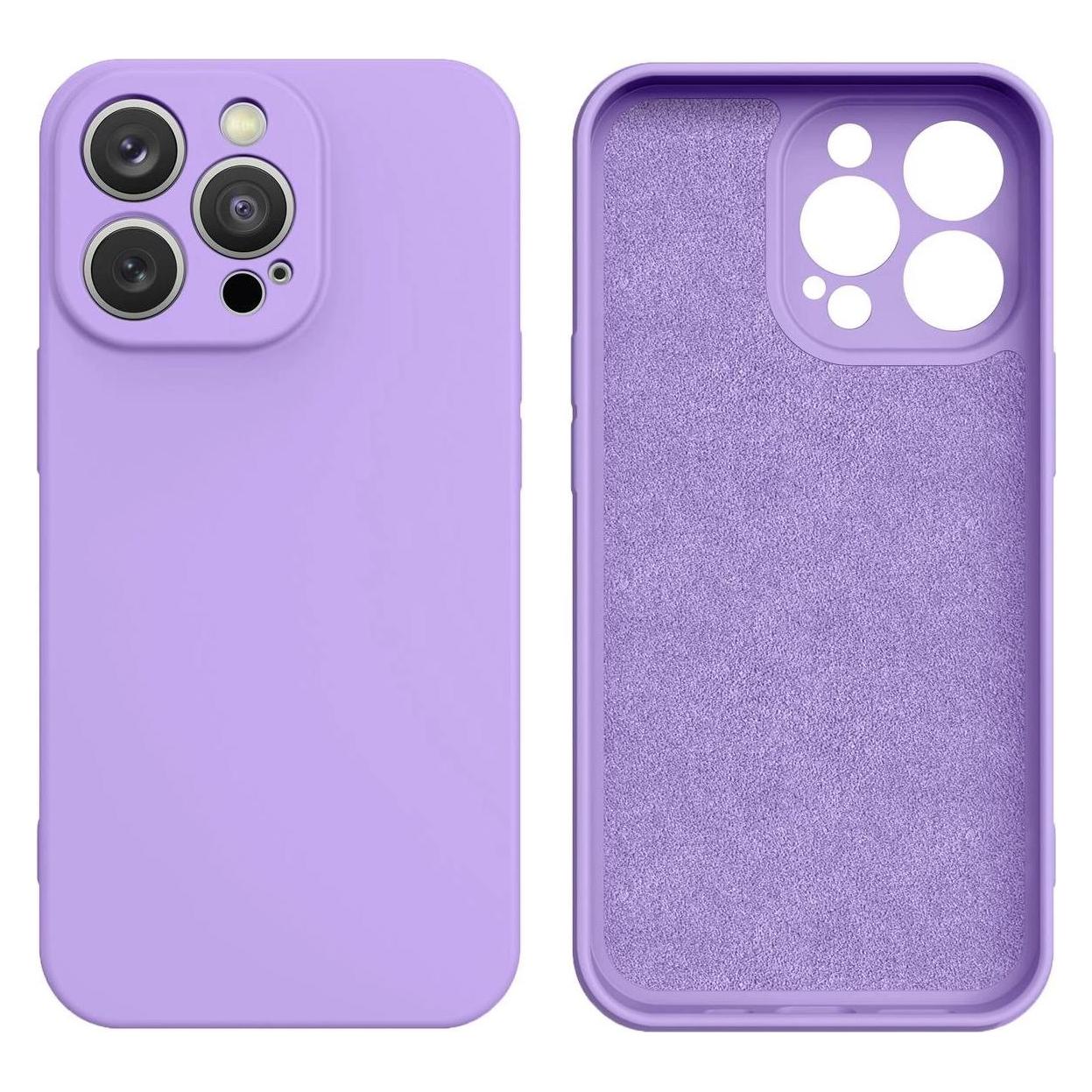Hurtel Silikonhülle iPhone 14 Plus Silikonhülle Lila (Apple iPhone 14 Plus) (1404978613)