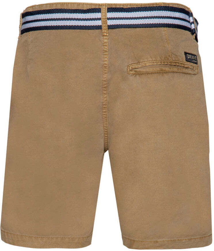 Shorts PROTEST "SHORTS FAN", Herren, Gr. S, EURO, beige (latte), Obermaterial: 100% Baumwolle CO., Hosen Shorts latte S, EURO