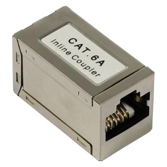 Synergy 21 TP Kupplung CAT6A Buchse 1:1 8-pol. RJ45, slim line (Netzwerk Kupplung) (S215670)