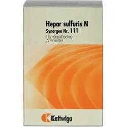 SYNERGON KOMPLEX 111 Hepar sulfuris N Tabletten 200 St