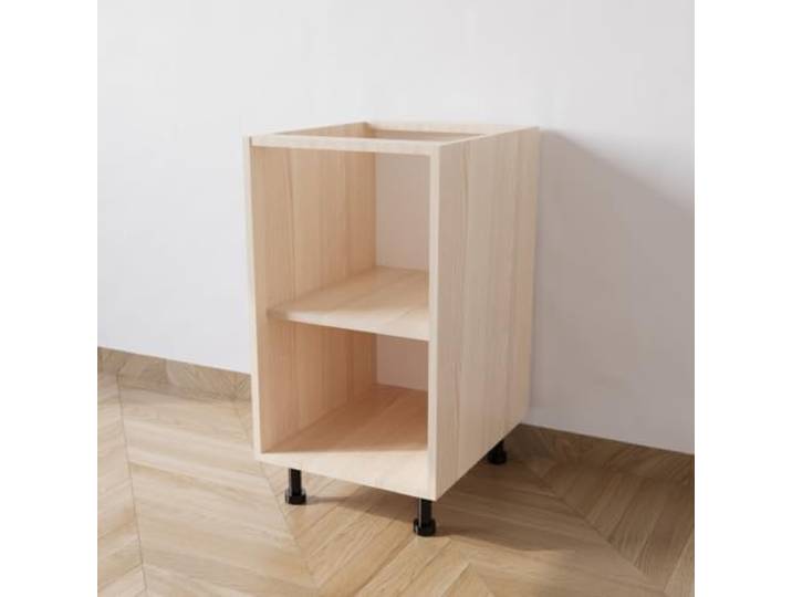 Calandrelli Küchenunterschrank 40x55,5x72 cm Eiche, ohne Türen ohne Tür, Eiche