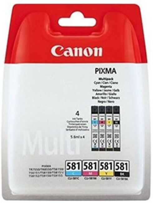 TINTEIRO CANON CLI-581 C/M/Y/BK MP