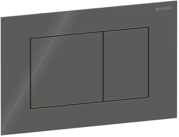 Geberit Sigma40 Betätigungsplatte 115629JK1 Square, eckig, für 2-Mengen-Spülung, lava