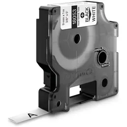 Dymo, Beschriftungsband, Rhino 18053 Schrumpfschlauch (0.90 cm, Schwarz, Weiss)