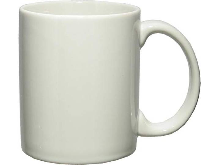 Sandra 34 cl weißer Kaffeebecher Keramikbecher (72 Stück)