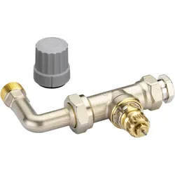 Danfoss Ventilgehäuse RA-KE Durchgang mit Bogen, R 1/2