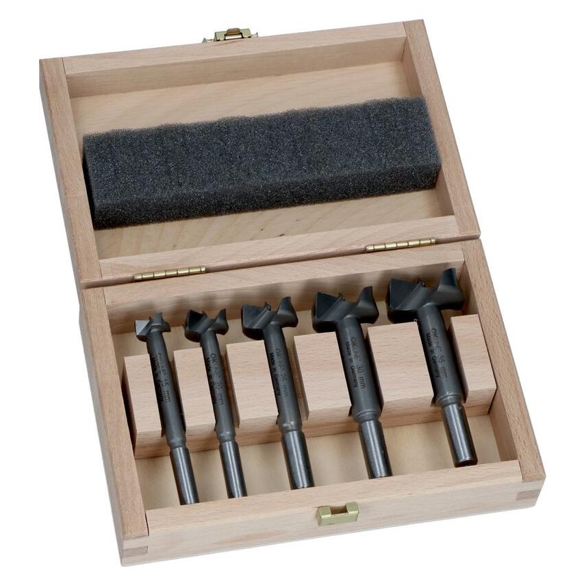 OK-Line Forstnerbohrersatz (15, 20, 25, 30, 35 Millimeter) (1634.505)