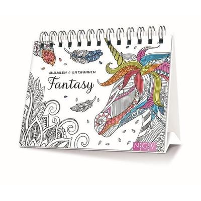 Fantasy - Ausmalen - Aufstellen - Entspannen, Gebundene Ausgabe von , Naumann & Göbel, 978-3-625-19182-7