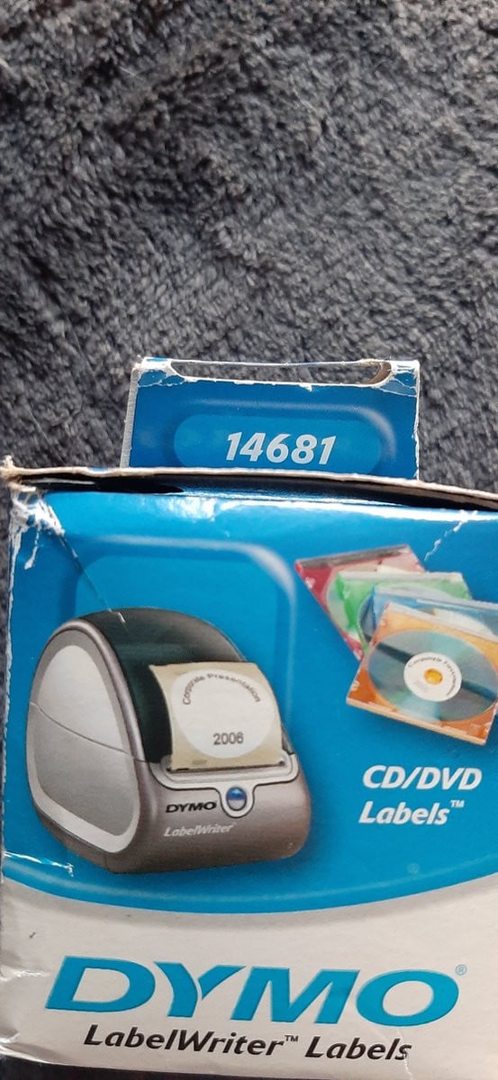 Dymo LabelWriter CD/DVD Labels 1x160