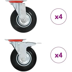 vidaXL, Möbelrollen, Gavonos (8 Stück)